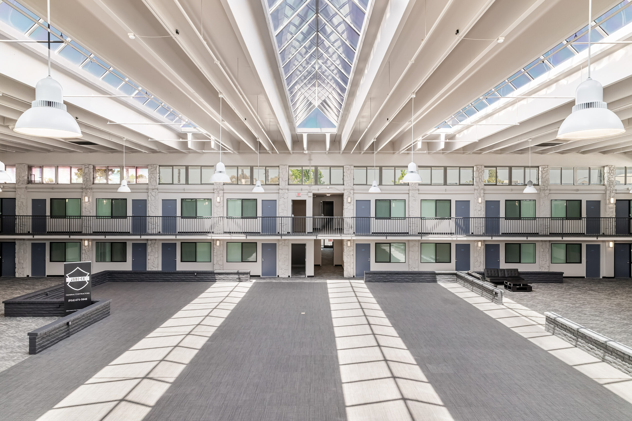 SRHA Skylight Courtyard